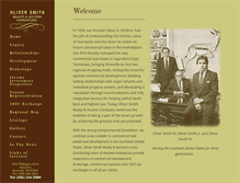 Tablet Screenshot of oliversmithrealty.com